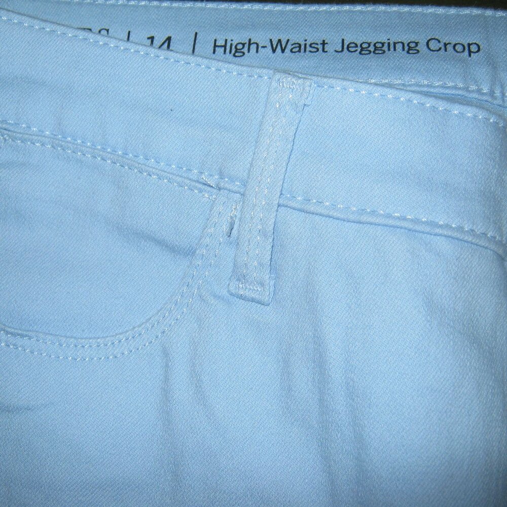 Talbots NWOT - High-Waisted Jeggings - Baby Blue - Size 14
